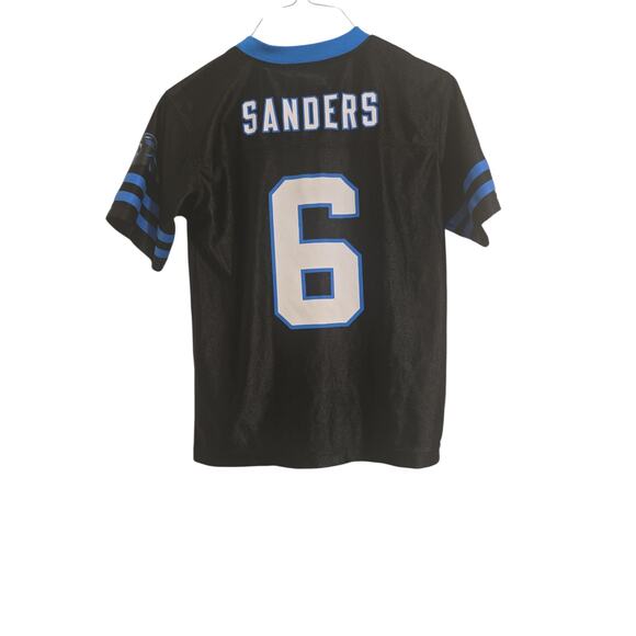 Carolina Panthers Miles Sanders  #6 NFL Football Jersey Youth Large Blue Black - Picture 3 of 6